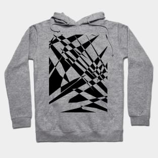 abstract black and white background perfect for wallpaper Hoodie